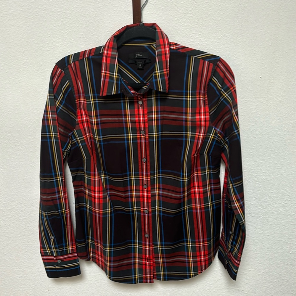 JCrew Tartan Plaid Shirt